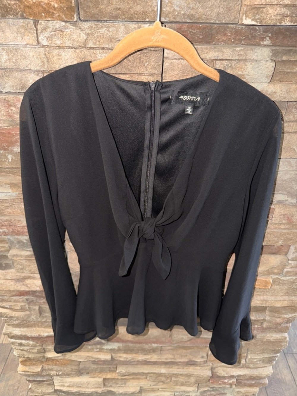 Elegant Black Women's Top